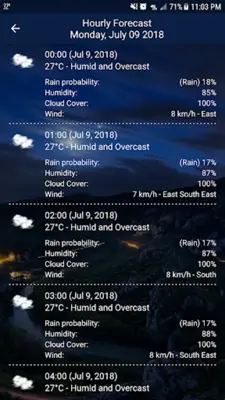 Weather Real-time Forecast android App screenshot 4