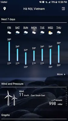 Weather Real-time Forecast android App screenshot 6